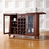 Cambridge Sliding Top Bar Cabinet - Vintage Mahogany - CROS-KF40002DMA