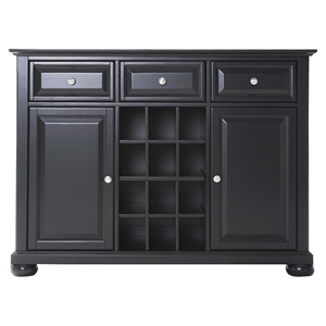 Alexandria Buffet Server / Sideboard Cabinet - Black 
