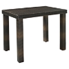 Palm Harbor 5-Piece Outdoor Wicker High Dining Set - Dark Brown - CROS-KO70010BR