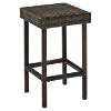 Palm Harbor 5-Piece Outdoor Wicker High Dining Set - Dark Brown - CROS-KO70010BR