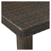 Palm Harbor 5-Piece Outdoor Wicker High Dining Set - Dark Brown - CROS-KO70010BR