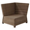 Bradenton Outdoor Wicker Sectional Corner Chair - Sand Cushions - CROS-KO70018WB-SA