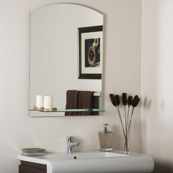 Arch Frameless Mirror 
