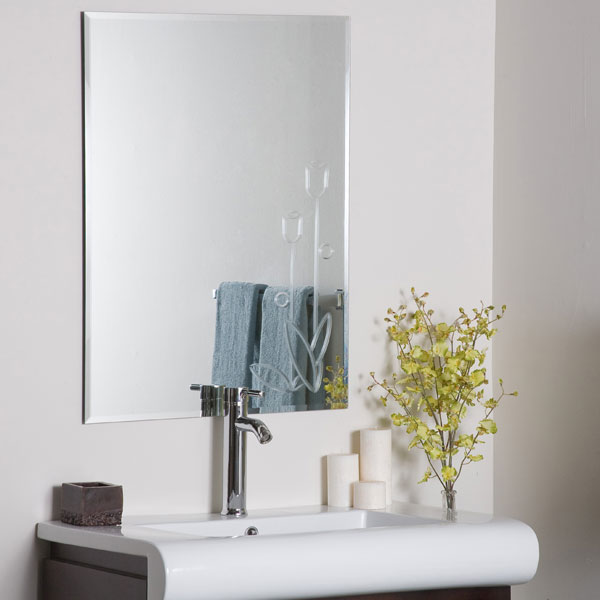 Flora Frameless Wall Mirror 