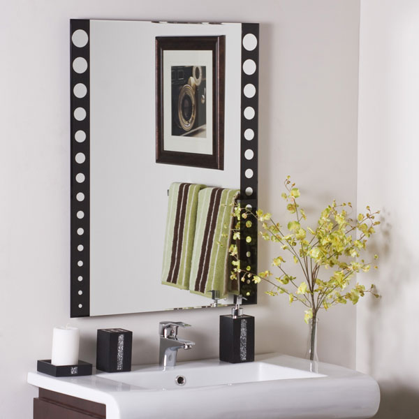 Santa Clara Frameless Wall Mirror 