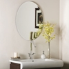Oval Frameless Bathroom Mirror - DWM-SSM2228
