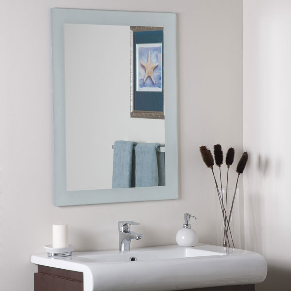 Sands Large Frameless Wall Mirror 