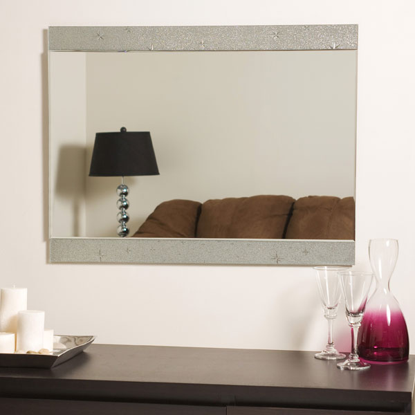 Starlight Frameless Wall Mirror 