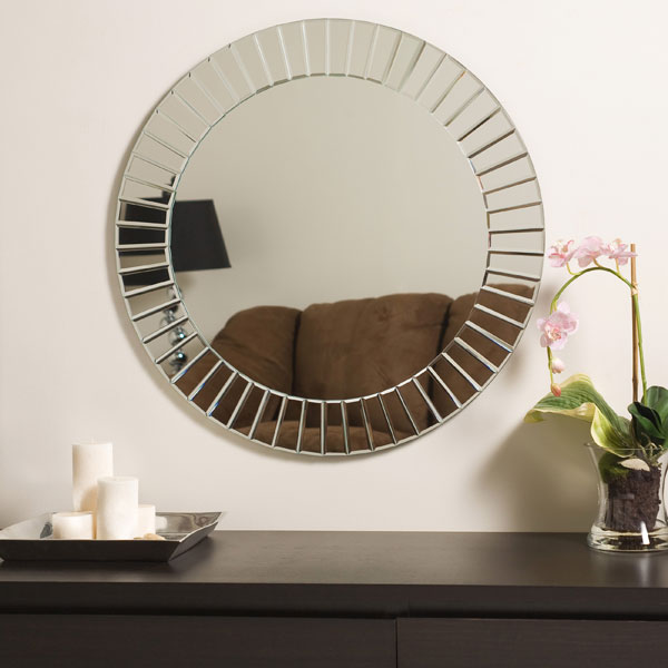 Sun Shine Frameless Mirror 