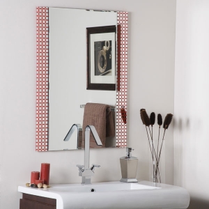 Rectangular Frameless Bathroom Mirror 