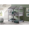 Deer Blind Bunk Loft Bed - Light Gray - DONC-1370-TTLG