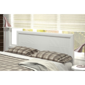 Pine Headboard - Full/Queen, White 