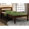 Elbert Wooden Econo Platform Bed - Espresso Finish 