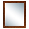 Darian Rectangular Bedroom Mirror - Wooden Frame, Walnut - DONC-919WL
