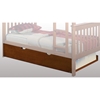Orville Twin Over Full Staircase Bunk Bed - Chest, Light Espresso - DONC-820E-TT-800EE