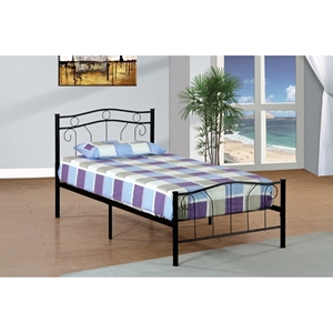 Twin Bed - Black 