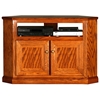 Classic Oak 46" Corner TV Cabinet - 1 Shelf, 2 Doors - EGL-46735