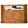 Heritage 46" Tall Corner TV Cabinet - Bead Board, Oak Wood - EGL-47735