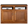 Coastal 45" TV Cabinet - Bead Board Doors, 2 Open Shelves - EGL-72844