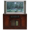 Coastal Thin 45" Tall TV Cabinet - Bead Board, Glass Panel - EGL-72847