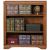 Oak Ridge 3-Shelf Wooden Bookcase - Fluting - EGL-93336