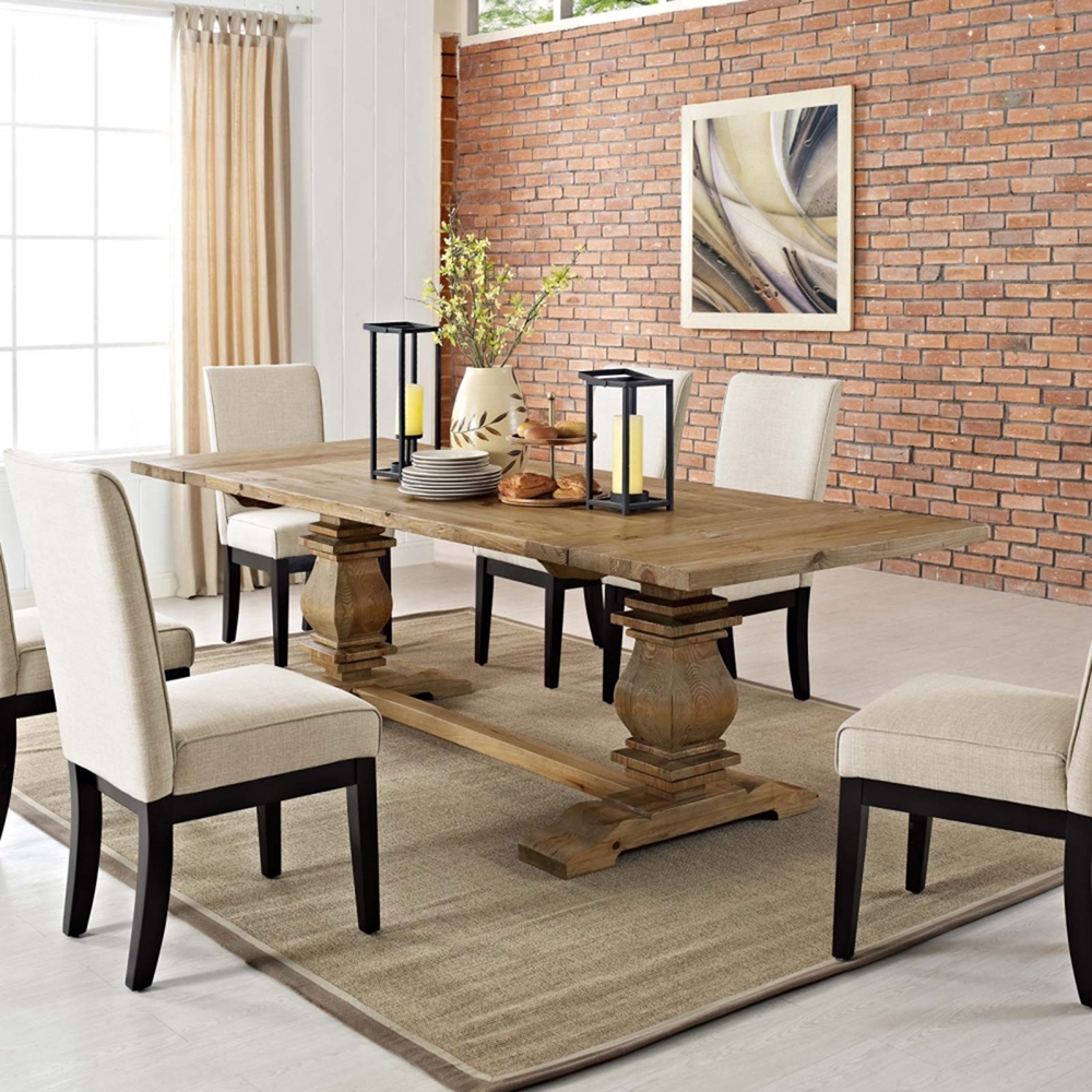 View Detail Rise Extendable Wood Dining Table - Brown | DCG Stores Interior Project