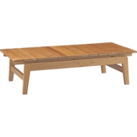 Bayport Outdoor Patio Coffee Table - Natural
