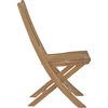 Marina Outdoor Patio Folding Chair - Natural - EEI-2702-NAT