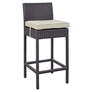 Lift Outdoor Patio Fabric Bar Stool 