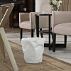 Lava Trash Bin - White - EEI-1022-WHI