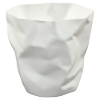 Lava Trash Bin - White - EEI-1022-WHI
