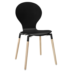 Path Dining Side Chair - Black 