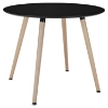 Track Circular Dining Table - Black - EEI-1055-BLK