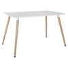 Field White Dining Table - EEI-1056-WHI