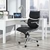 Push Mid Back Office Chair - Adjustable Height, Swivel, Armrest - EEI-1062