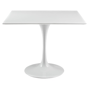 Lippa 36" Square Wood Top Dining Table - White 