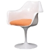 Lippa Saarinen Inspired White Armchair - EEI-116