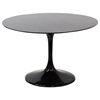 Saturn Round Dining Table - Black - EEI-11X-BLK