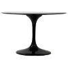 Saturn Round Dining Table - Black - EEI-11X-BLK