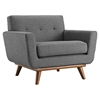 Engage Upholstered Armchair - Tufted - EEI-1178