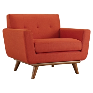 Engage Upholstered Armchair - Tufted 