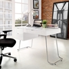Swing Office Desk - White - EEI-1185-WHI