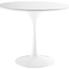 Lippa Saarinen Inspired Fiberglass End Table - EEI-120
