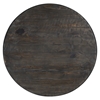 Sylvan Wood Top Bar Table - Round, Black - EEI-1200-BLK