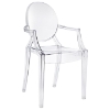 Casper Acrylic Stackable Ghost Armchair - EEI-121