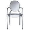 Casper Acrylic Stackable Ghost Armchair - EEI-121