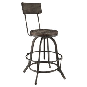 Procure Wood Bar Stool - Black 