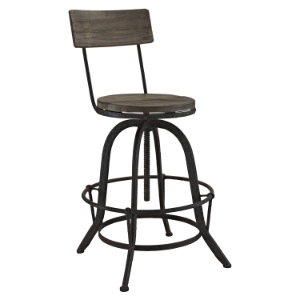 Procure Wood Bar Stool - Brown 