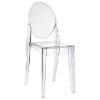 Casper Acrylic Stackable Ghost Side Chair - EEI-122