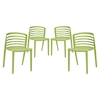 Curvy Backrest Dining Chair (Set of 4) - EEI-1315